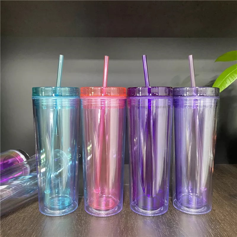 20oz Acrylic Straight Double Walled Tumblers